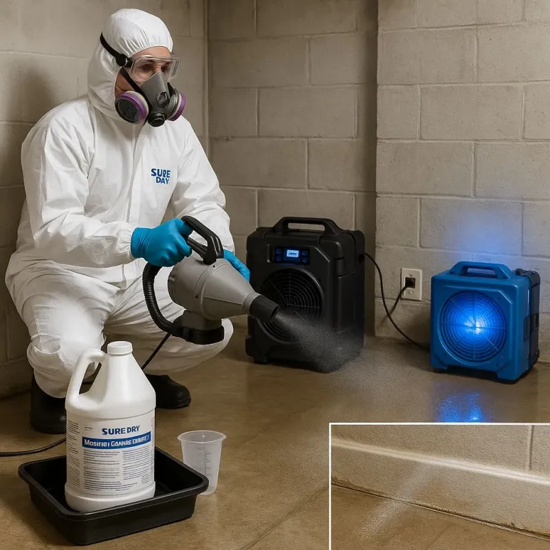 Sanitization and Odor Removal process in City of Richmond, VA